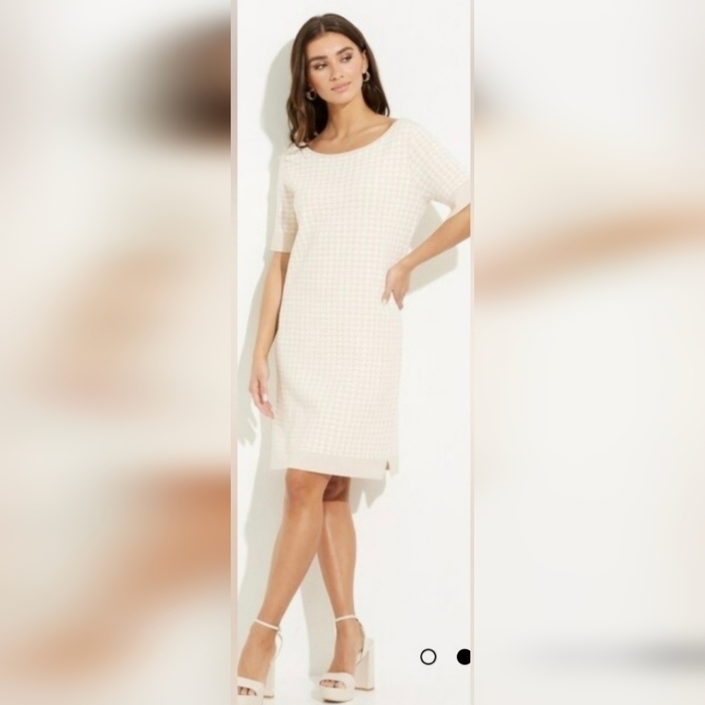 Emproved Elegant Cream Dress. Women's Size Large